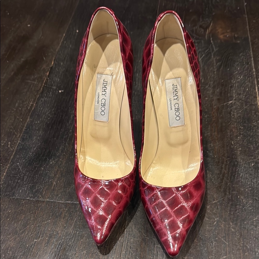 Jimmy Choo Women's Red Pumps